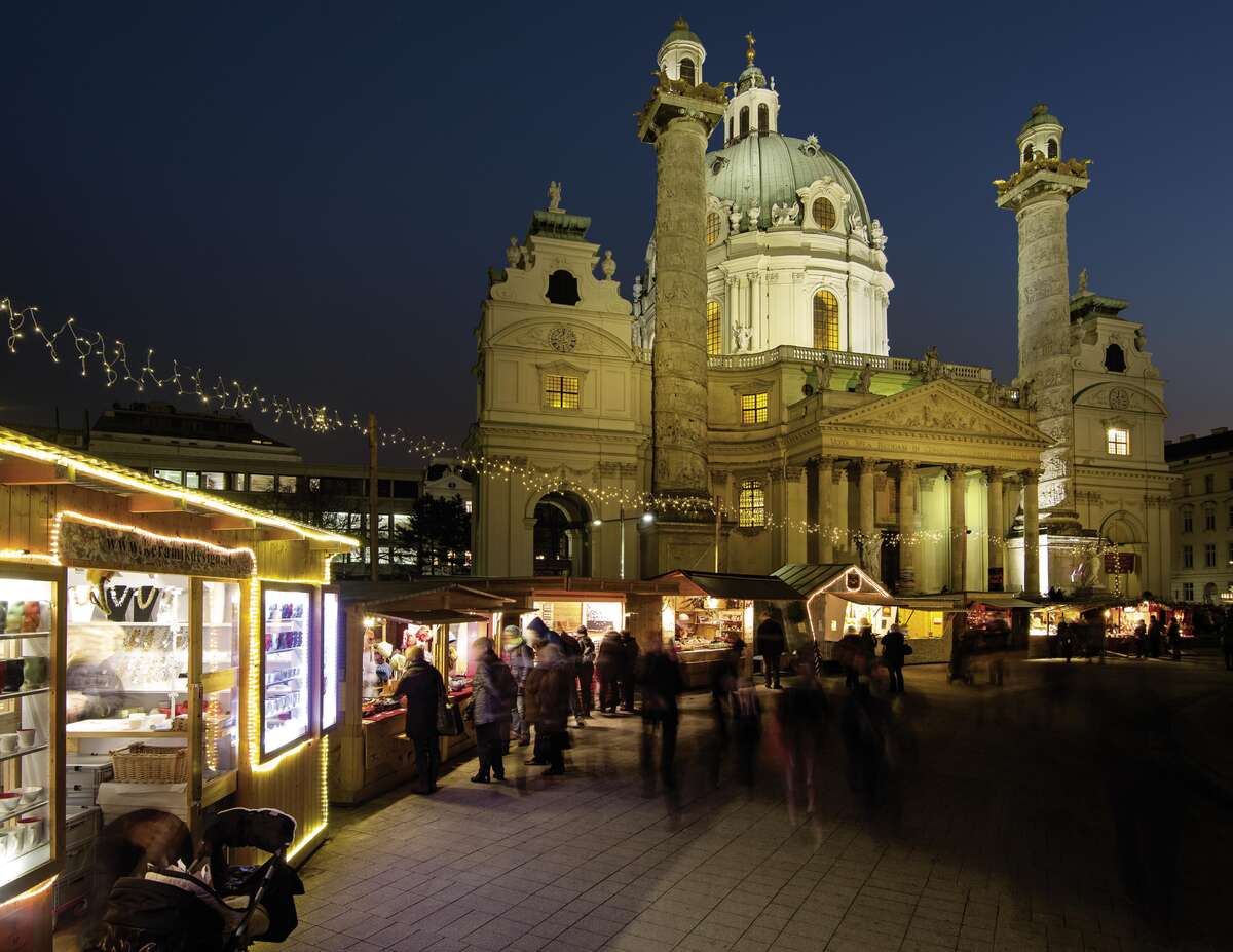 Adventmarkt, Karlskirche