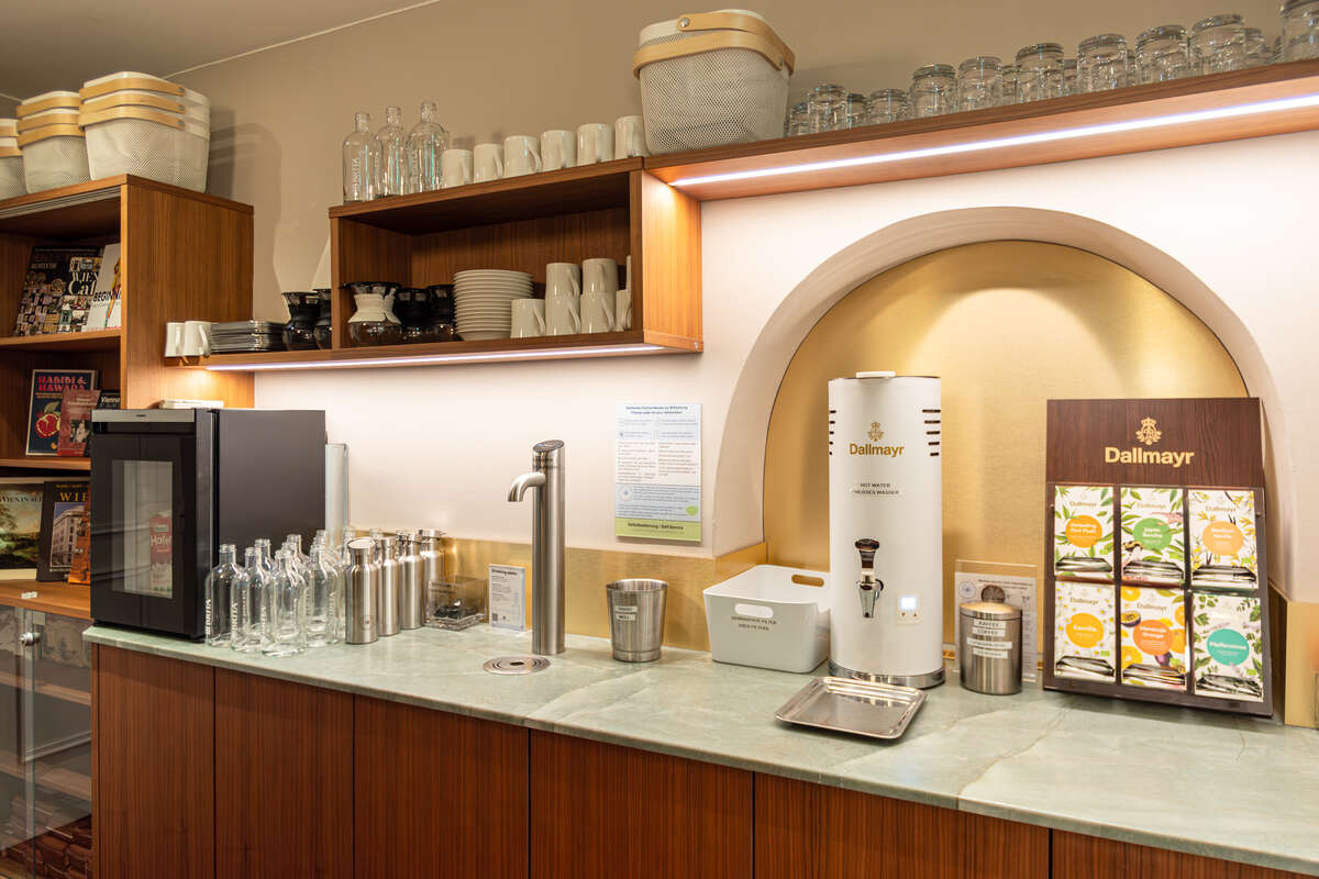 SB-Getränke Bar in der Lobby