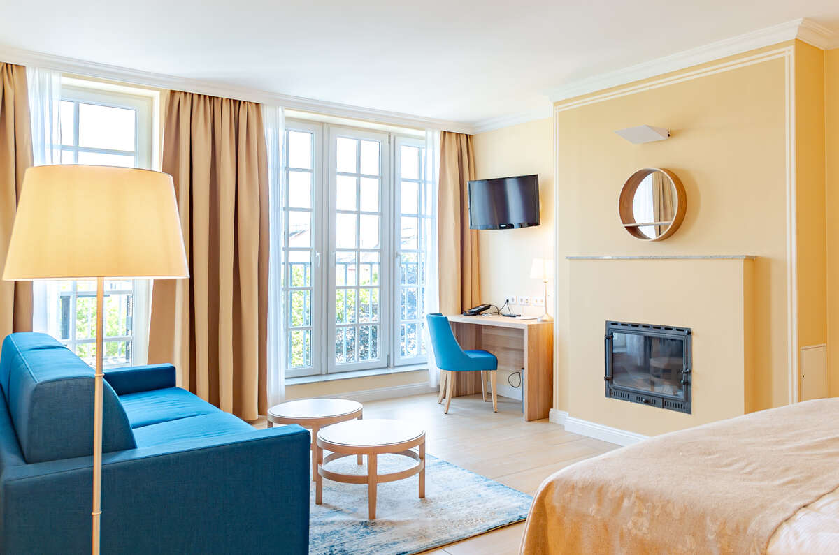 Foto panoramica della camera familiare Superior