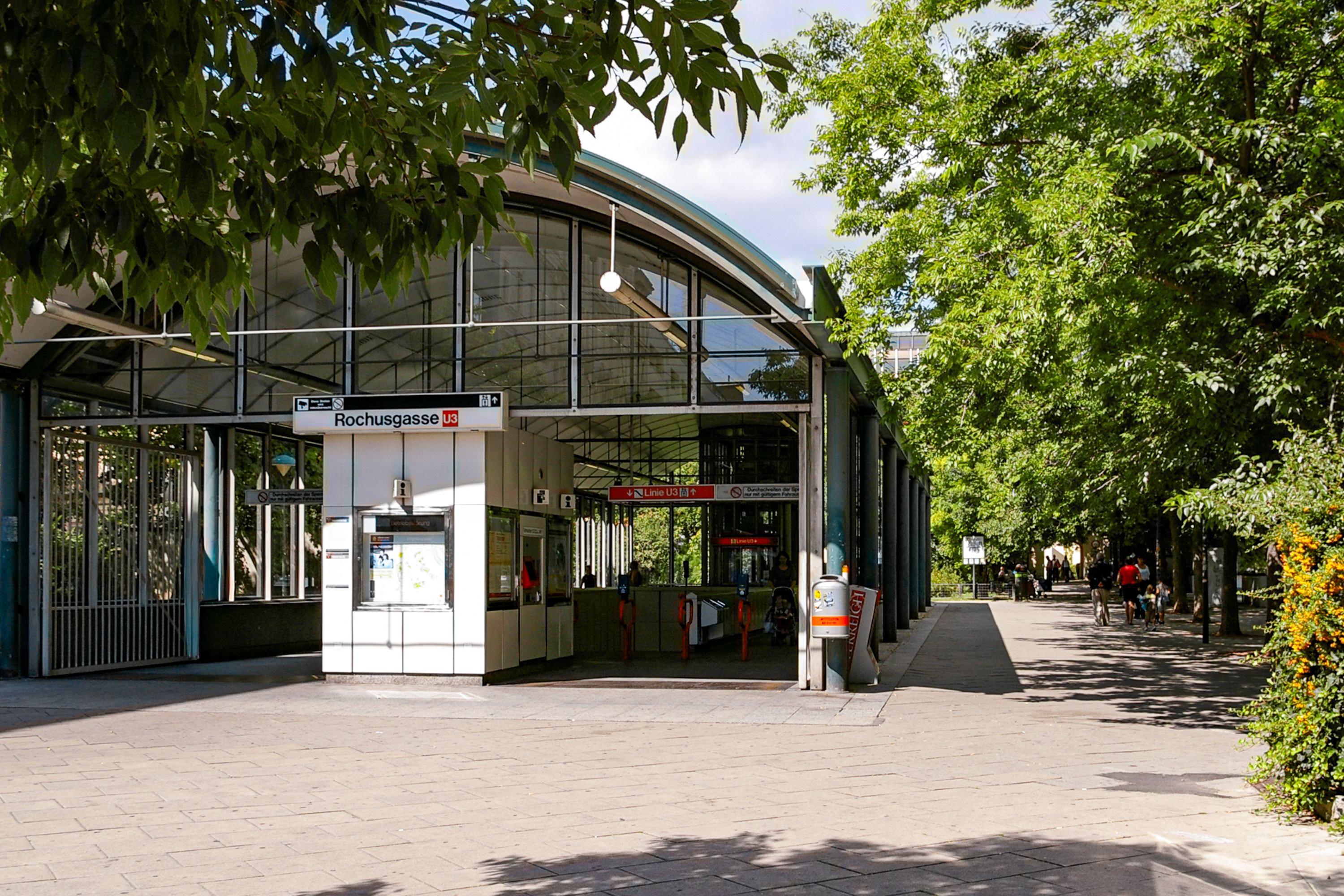 U-Bahn Station Rochusgasse